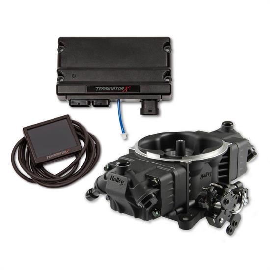 Holley 550-1002 Terminator X Stealth 4150 EFI System 650 HP Black