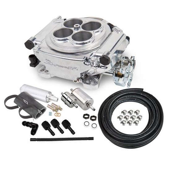 Holley Sniper 550-510K EFI Self-Tuning Master Kit, Shiny