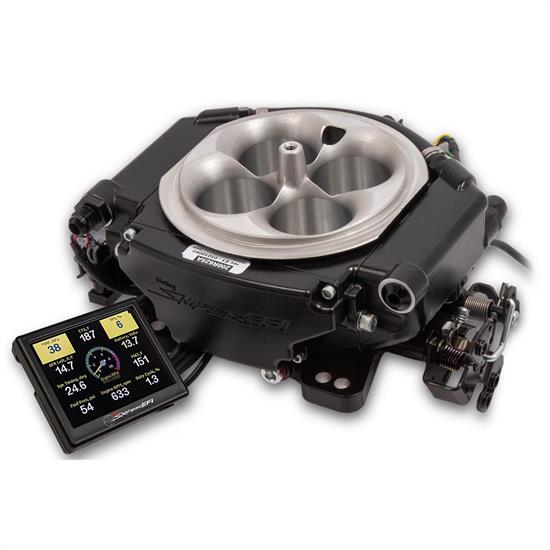 Holley Sniper 550-541 Xflow EFI, Black Ceramic Finish, 900 CFM