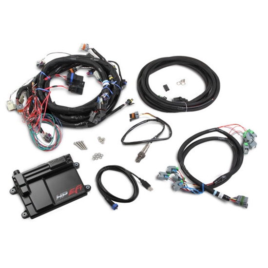 Holley 550-603 HP EFI ECU & Harness Kit, LS2/LS3/LS7, Bosch O2