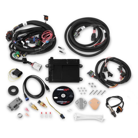 Holley 550-606 HP EFI ECU & Harness Kit, Ford V8 MPFI, Bosch O2