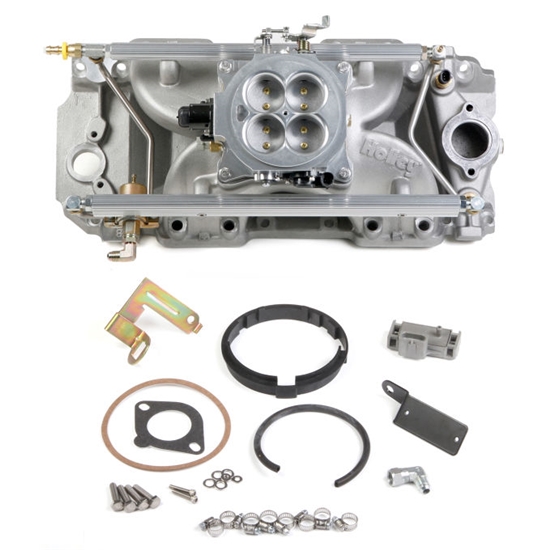 Holley 550-702 BB Chevy Multi-Port Power Pack Kit, Rectangular Port