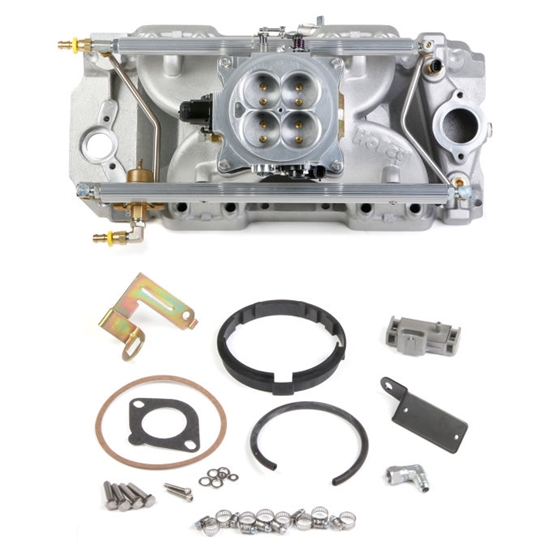 Holley 550-704 BB Chevy Multi-Port Power Pack Kit, Tall Deck