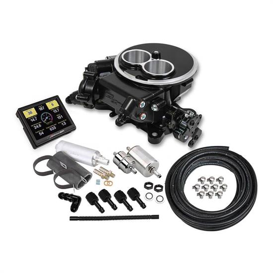 Holley Sniper 550-850K EFI 2300 Self-Tuning Master Kit, Black