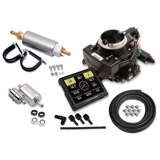 Holley Sniper 550-865K EFI 2GC Master Kit, Black Ceramic Finish