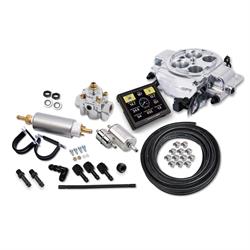 Holley Sniper 550-867K EFI Quadrajet Master Kit, Shiny Finish