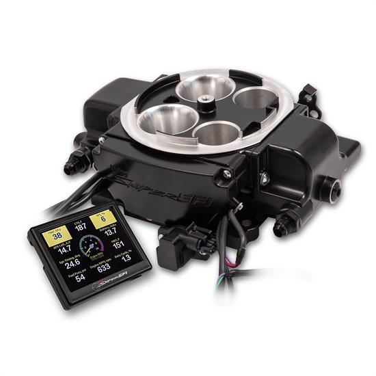 Holley Sniper 550-868 EFI Quadrajet, Black Ceramic