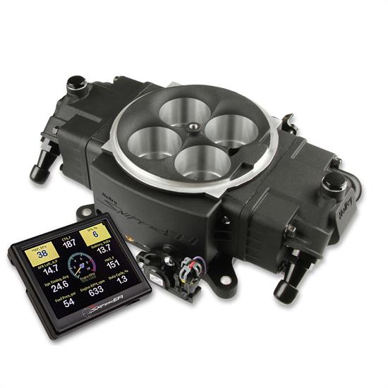 Holley Sniper 550-871 Stealth 4150 EFI, Black