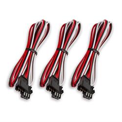 Holley EFI 553-141 Gauge Power Extension Harnesses, 3 Foot, Pack of 3