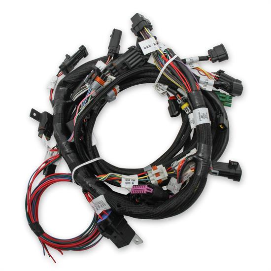 Holley 558-110 EFI Coyote Engine Main Harness, Stock Coils, 11-17