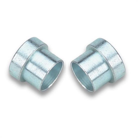 Earls 561904ERL Steel Tube Sleeve, Zinc Plated, -4 AN