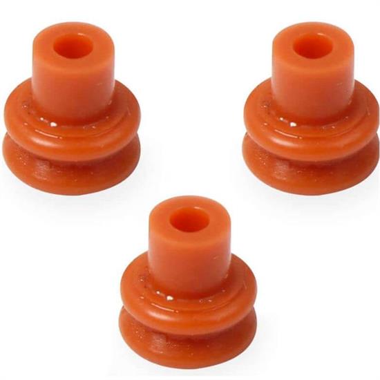 Holley 571-122 090 Series Wire Seal, Red, 100-Pack