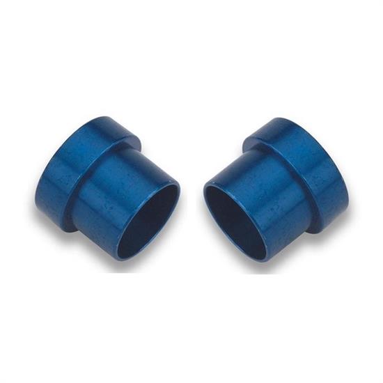 Earls 581905ERL Aluminum Tube Sleeve, -5 AN, Blue Anodized