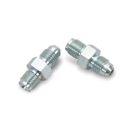 Earls 591942ERL Brake Adapter, 7/16 Inch-24, -4 AN, Zinc Plated Steel