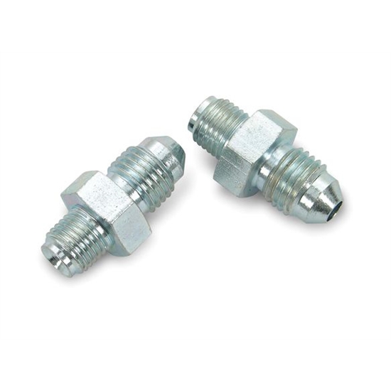 Earls 591972ERL Brake Adapter, 3/8 Inch-24, -4 AN, Zinc Plated Steel