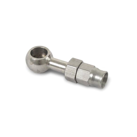 Earls 600493ERL Speed-Seal Hose End, -3 AN, Straight, Adjustable