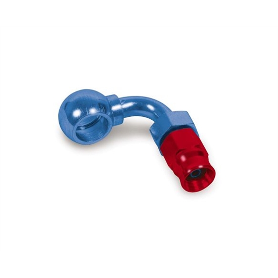 Earls 601533ERL Speed-Seal Hose End, -3 AN, 90 Degree, Non-Adjustable