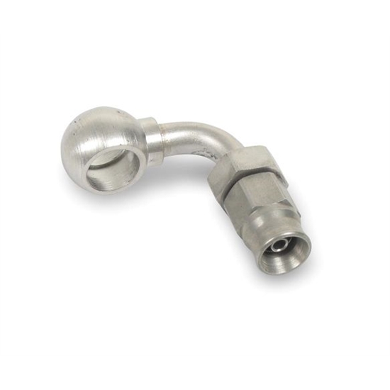 Earls 601593ERL Speed-Seal Hose End, -3 AN, 90 Degree, Non-Adjustable