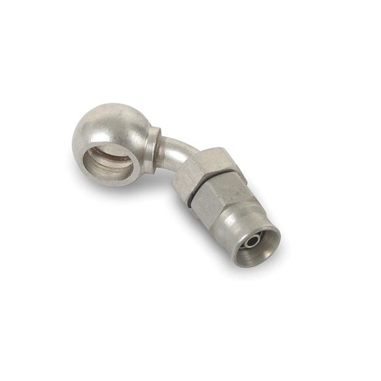 Earls 601693ERL Speed-Seal Hose End, -3 AN, 45 Degree, Non-Adjustable