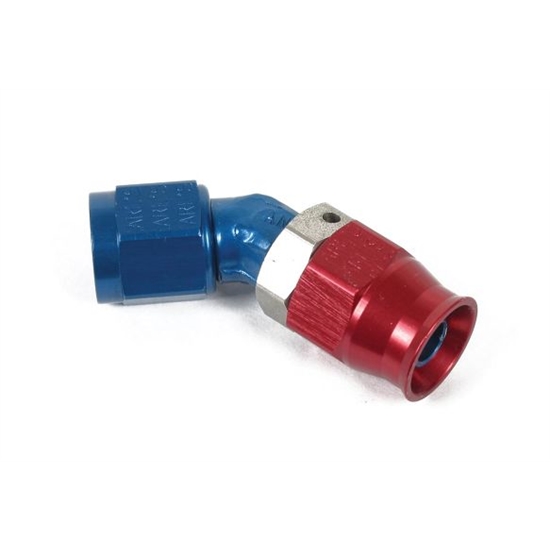 Earls 604534ERL Speed-Seal Hose End, -4 AN, 45 Degree, Adjustable