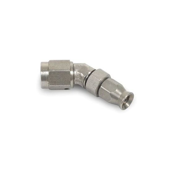Earls 6045923ERL Speed-Seal Hose End, -2 AN, 45 Degree, Adjustable