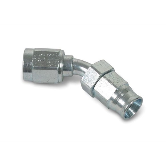 Earls 604604ERL Speed-Seal Hose End, -4 AN, 45 Degree, Non-Adjustable