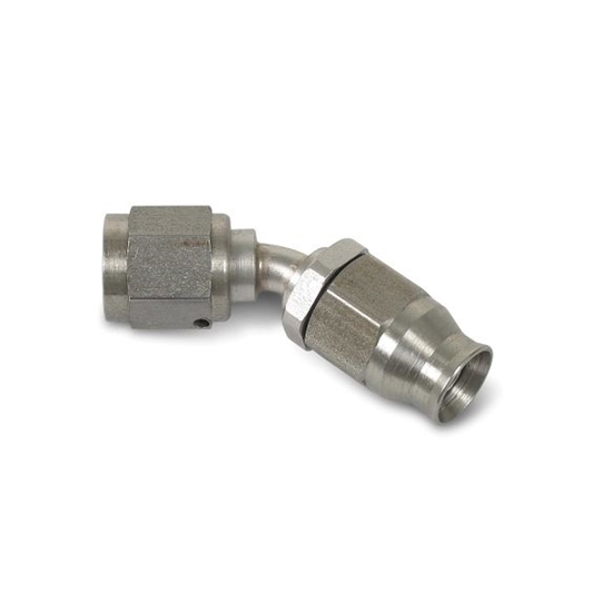 Earls 604693ERL Speed-Seal Hose End, -3 AN, 45 Degree, Non-Adjustable