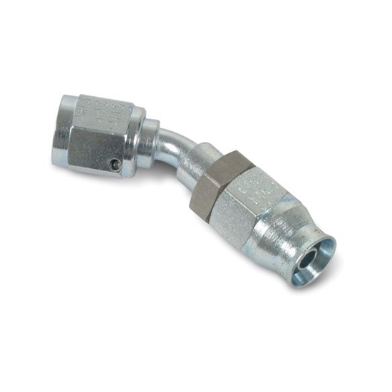 Earls 604706ERL Speed-Seal Hose End, -6 AN, 45 Degree, Adjustable