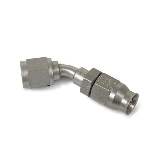 Earls 604793ERL Speed-Seal Hose End, -3 AN, 45 Degree, Adjustable