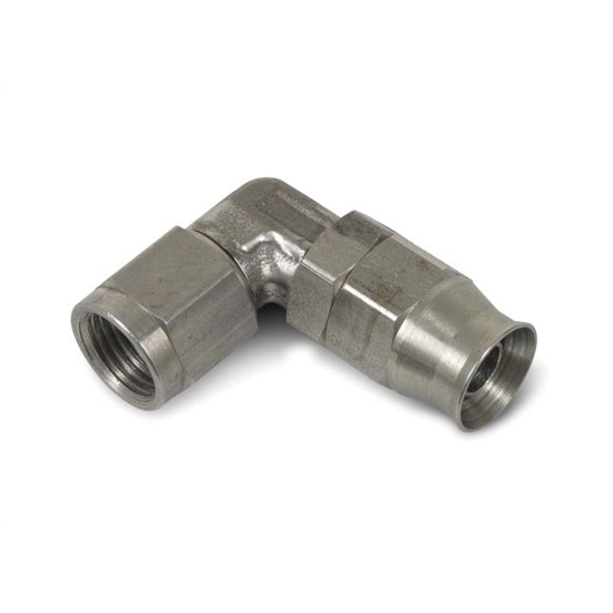 Earls 609096ERL Speed-Seal Hose End, -6 AN, 90 Degree, Adjustable
