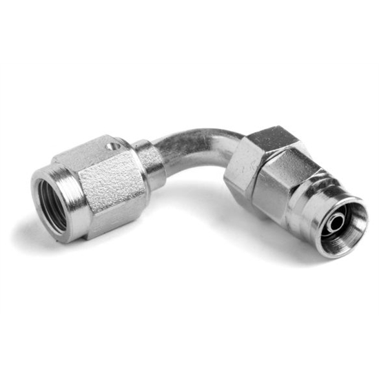 Earls 609104ERL Speed-Seal Hose End, -4 AN, 90 Degree, Non-Adjustable