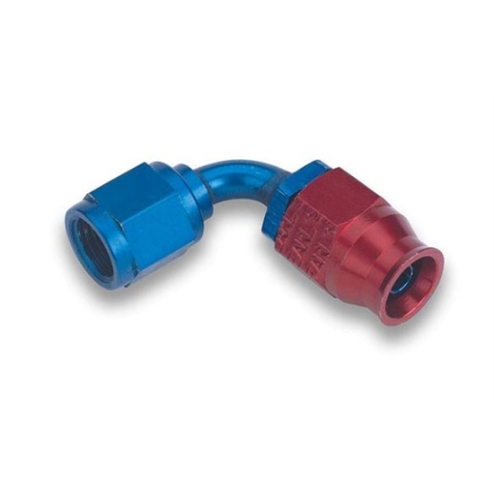 Earls 609134ERL Speed-Seal Hose End, -4 AN, 90 Degree, Non-Adjustable