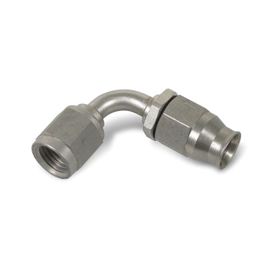 Earls 609193ERL Speed-Seal Hose End, -3 AN, 90 Degree, Non-Adjustable