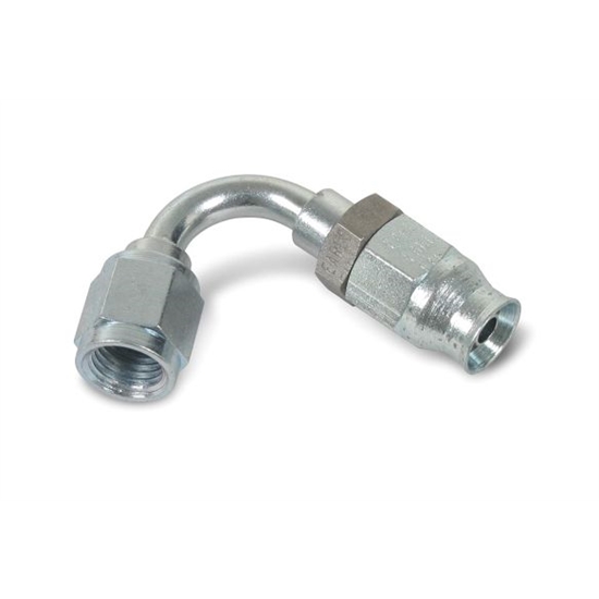 Earls 612106ERL 120 Degree -6 AN Steel Speed-Seal Hose End