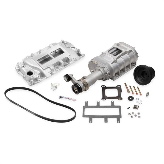 Weiand 6521-1 Chevy Big Block Powercharger Kit, Long Nose