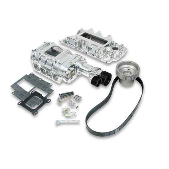 Weiand 6523-1 Chevy Big Block Powercharger Kit, Short Nose
