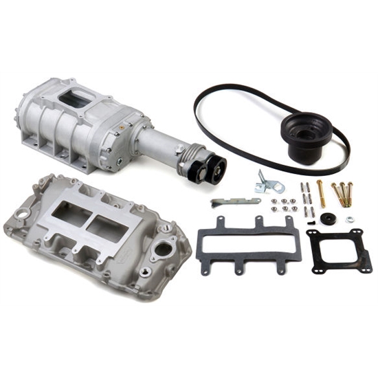 Weiand 6530-1 Chevy Big Block Powercharger Kit, Long Nose