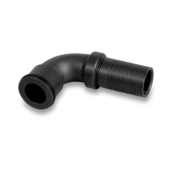 Earls 678810ERL 90 Degree -10 AN Male Wiggins Hose End