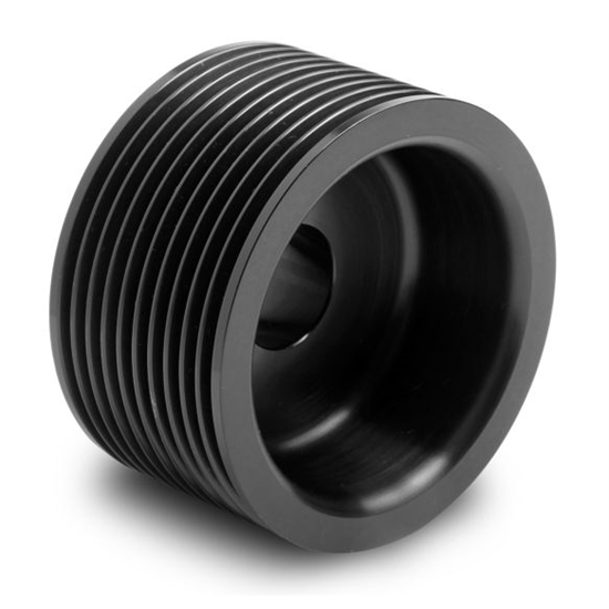 Weiand 6890 Pro-Street Drive Pulley Upper, 2.85 Inch, 10 Rib