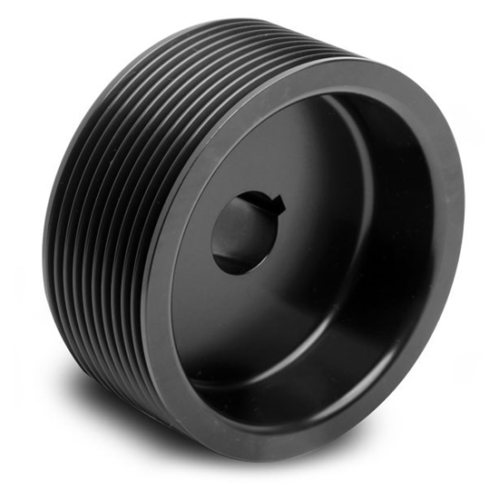 Weiand 6894 Pro-Street Drive Pulley Upper, 3.75 Inch, 10 Rib