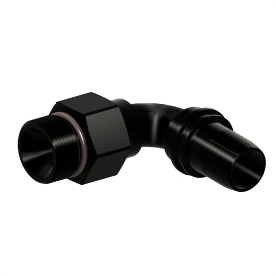 Earls 699916ERL 90 DegreeTube Port Hose End, -16 AN O-Ring Port