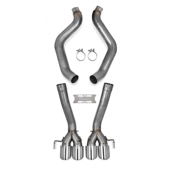 Hooker 70401316-RHKR BlackHeart Axle-Back Exhaust, 2009-13 Corvette
