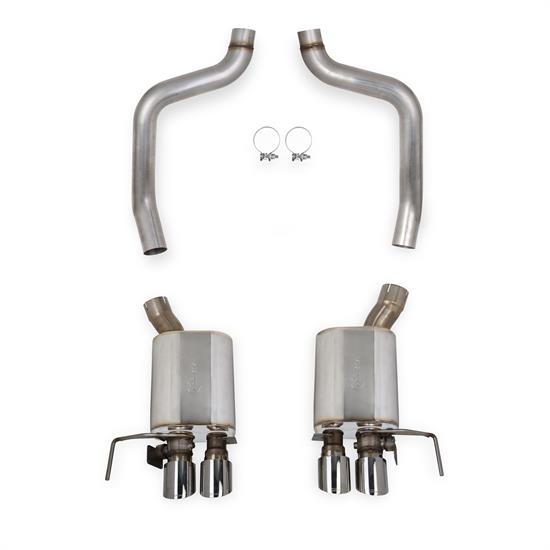 Hooker 70401328-RHKR BlackHeart Axle-Back Exhaust W/Muffler Dual Mode