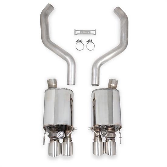 Hooker 70401329-RHKR BlackHeart Axle-Back Exhaust, 2009-13 Corvette