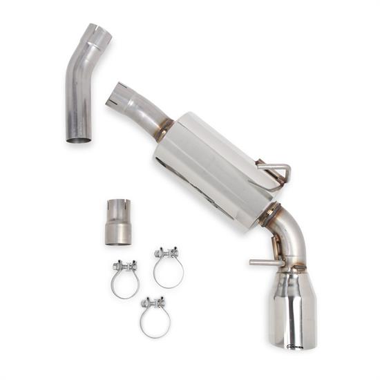 Hooker 70404302-RHKR BlackHeart Axle-Back Single Exhaust System