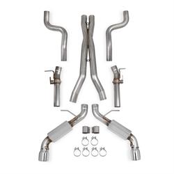 Hooker 705013106RHKR BlackHeart Complete Exhaust System, 2016 Camaro