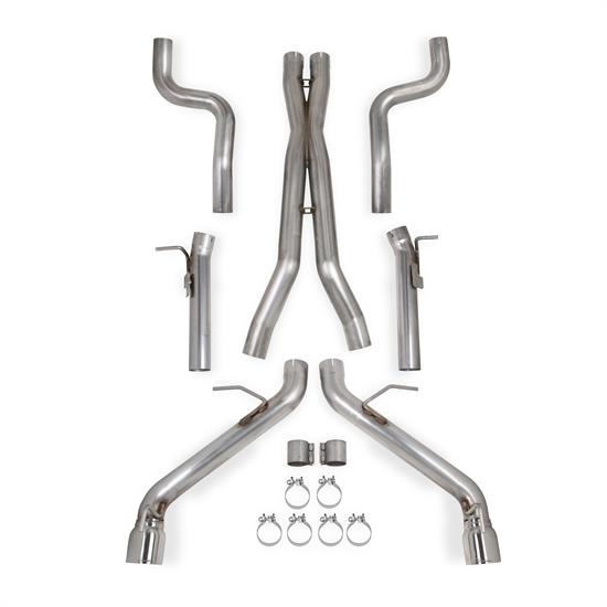 Hooker 705013107RHKR BlackHeart Complete Exhaust System, 2016 Camaro