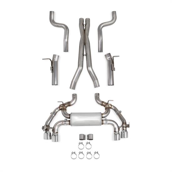 Hooker 705013118RHKR BlackHeart Single Transverse Exhaust System