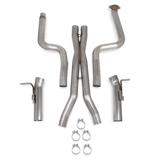 Hooker 705013122RHKR BlackHeart Mid Pipe, AFM Delete, Camaro