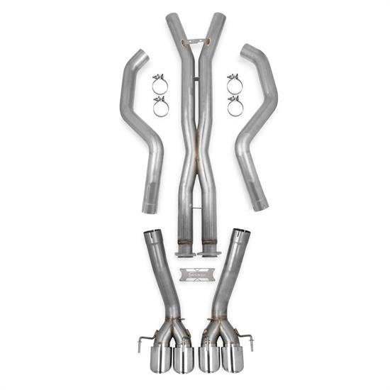 Hooker 70501334-RHKR BlackHeart Cat-Back Exhaust Kit, 2005-13 Corvette